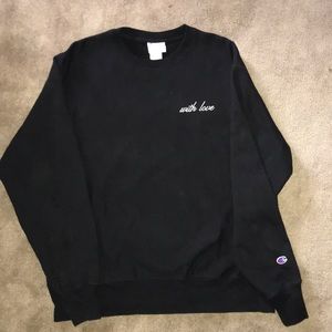 Embroidered Champion Sweatshirt